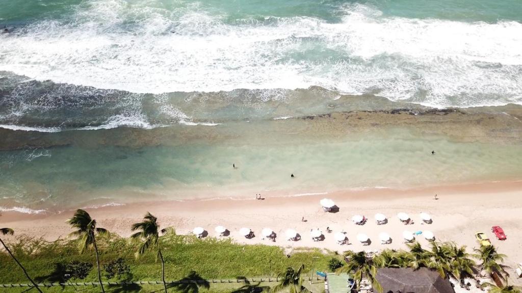  Flat no Marulhos Resort na praia Muro Alto