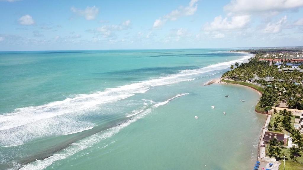  Flat no Marulhos Resort na praia Muro Alto