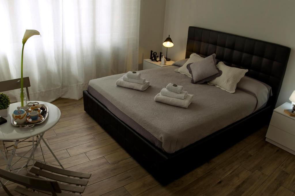 Letto o letti in una camera di B&B L'Arca Di Noè