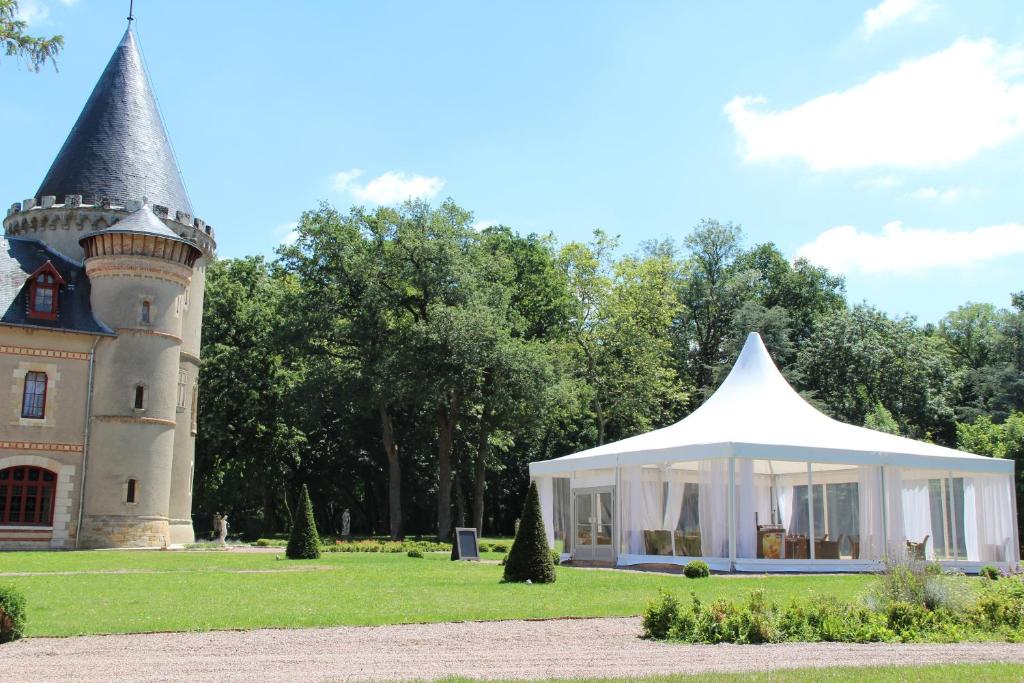 Zahrada ubytování Château de Béguin