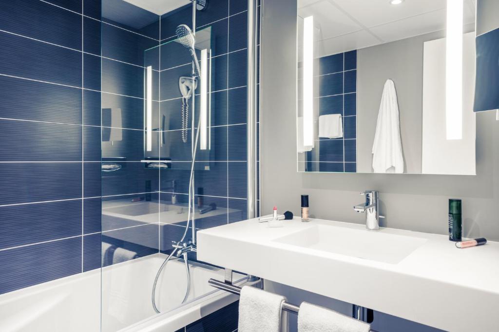 Koupelna v ubytování Mercure Compiègne Sud