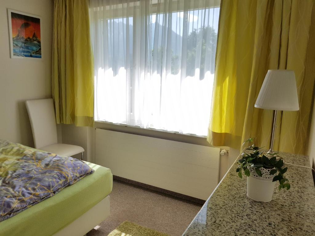 Postel nebo postele na pokoji v ubytování DreamlandRanch Vorarlberg