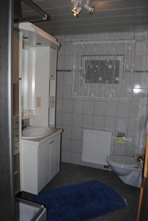 Koupelna v ubytování Apartment Maierhof