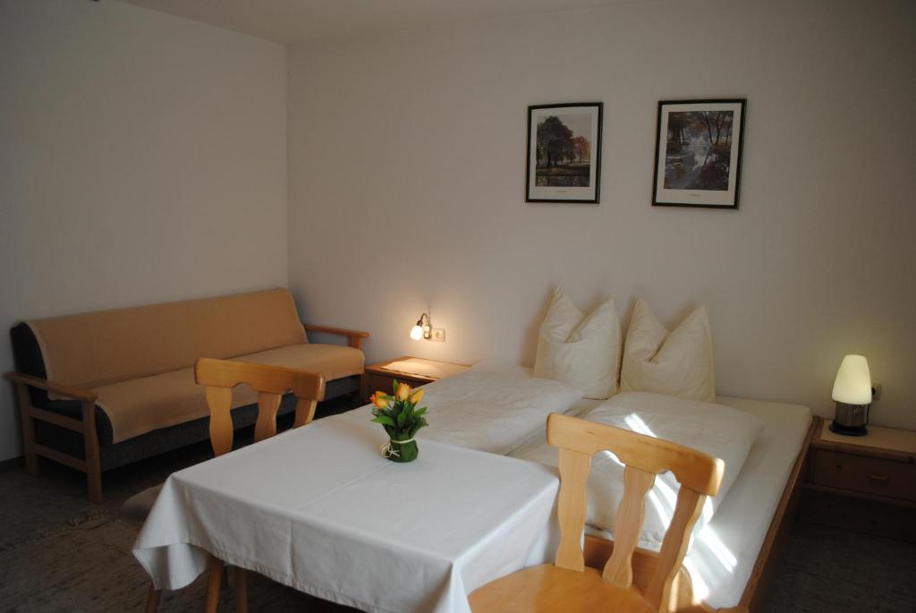 Posezení v ubytování Apartment Maierhof