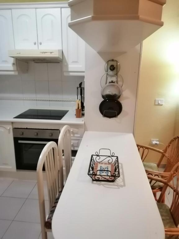 Kuchyňa alebo kuchynka v ubytovaní Aguaviva