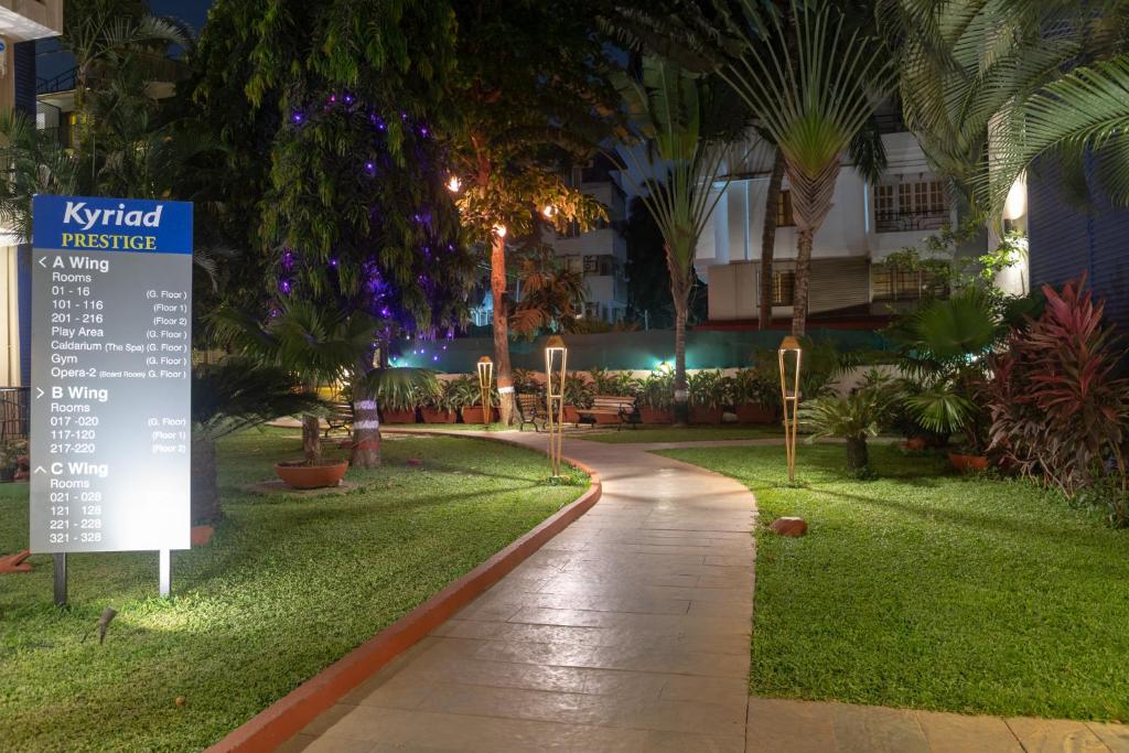 Zahrada ubytování Kyriad Prestige Calangute Goa by OTHPL