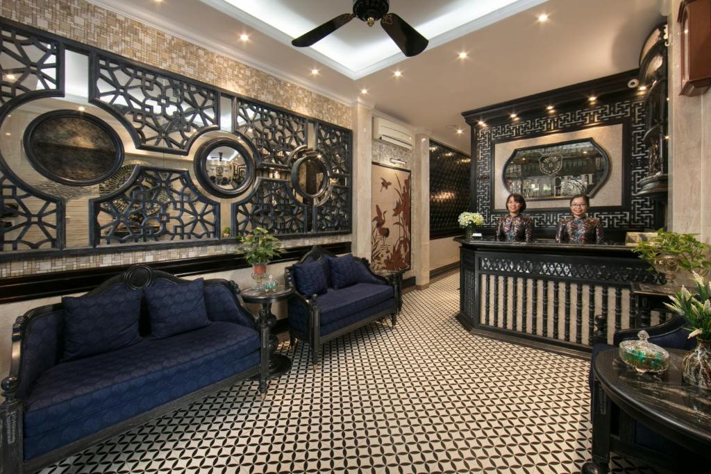Posezení v ubytování Prince II Hotel