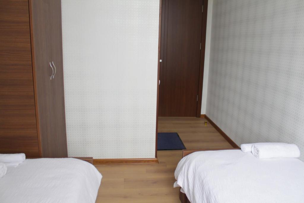 Llit o llits en una habitació de Bagration