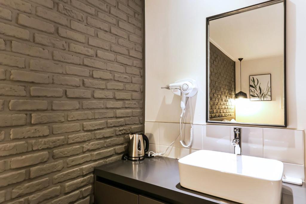 Koupelna v ubytování Hotel Yam