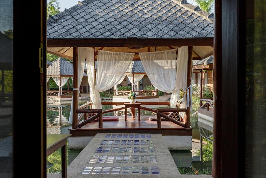 Patio nebo venkovní prostory v ubytování Phowadol Resort
