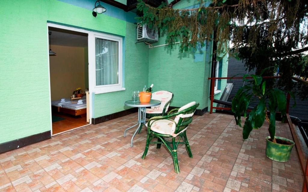Patio nebo venkovní prostory v ubytování Motel Kod Bakija