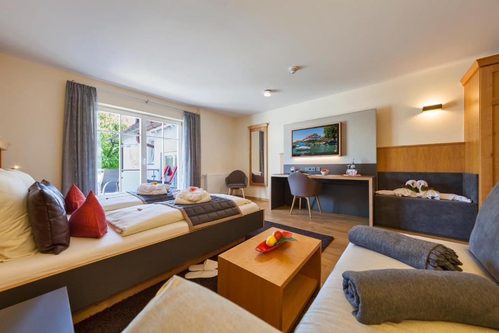 Posezení v ubytování Boutiquehotel zur Winzerstube - Adults Only