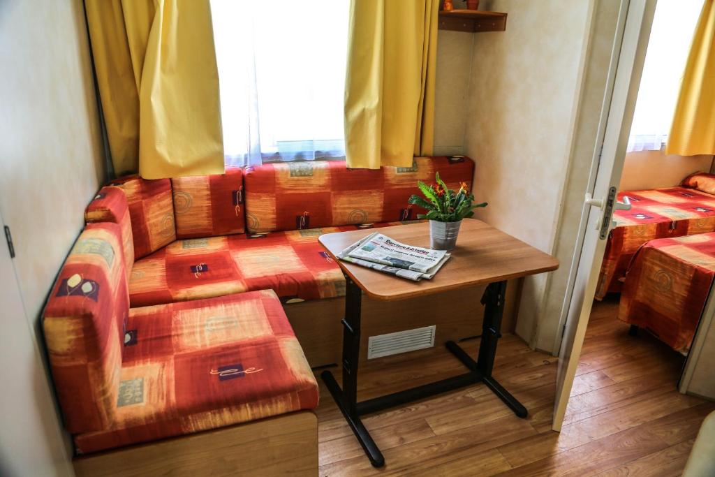 Posezení v ubytování Camping Liana