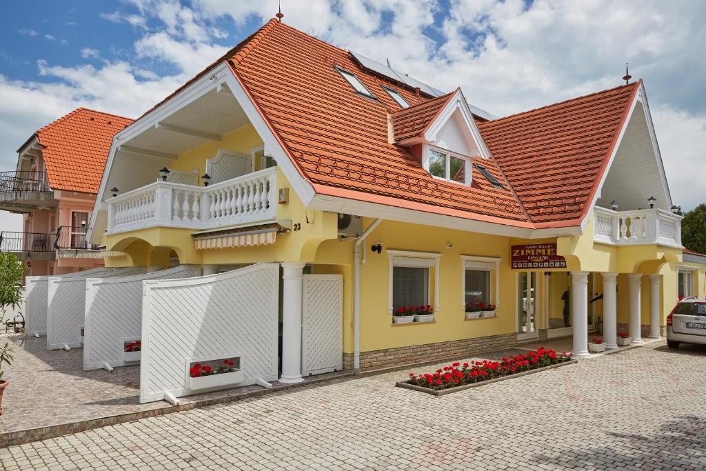 Budova, kde se bed and breakfast nachází