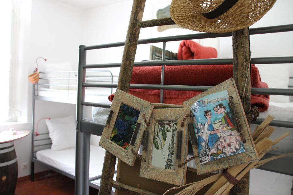 Postel nebo postele na pokoji v ubytování Au Petit chez Soi