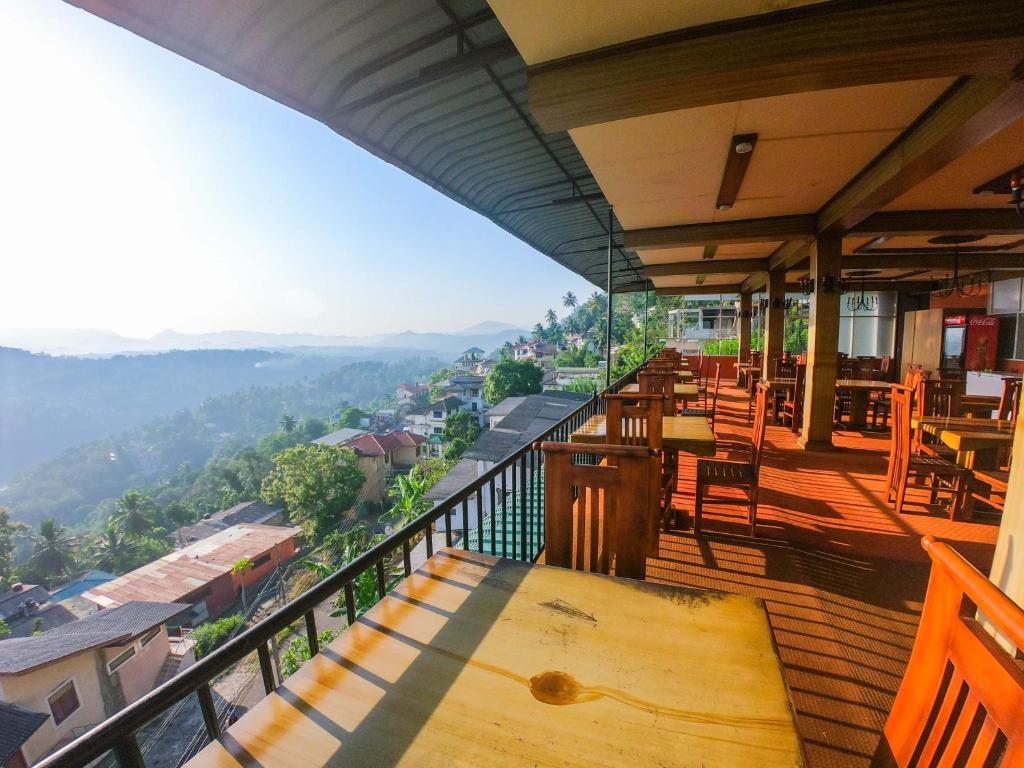 Balkón nebo terasa v ubytování Romance Hills Hotel