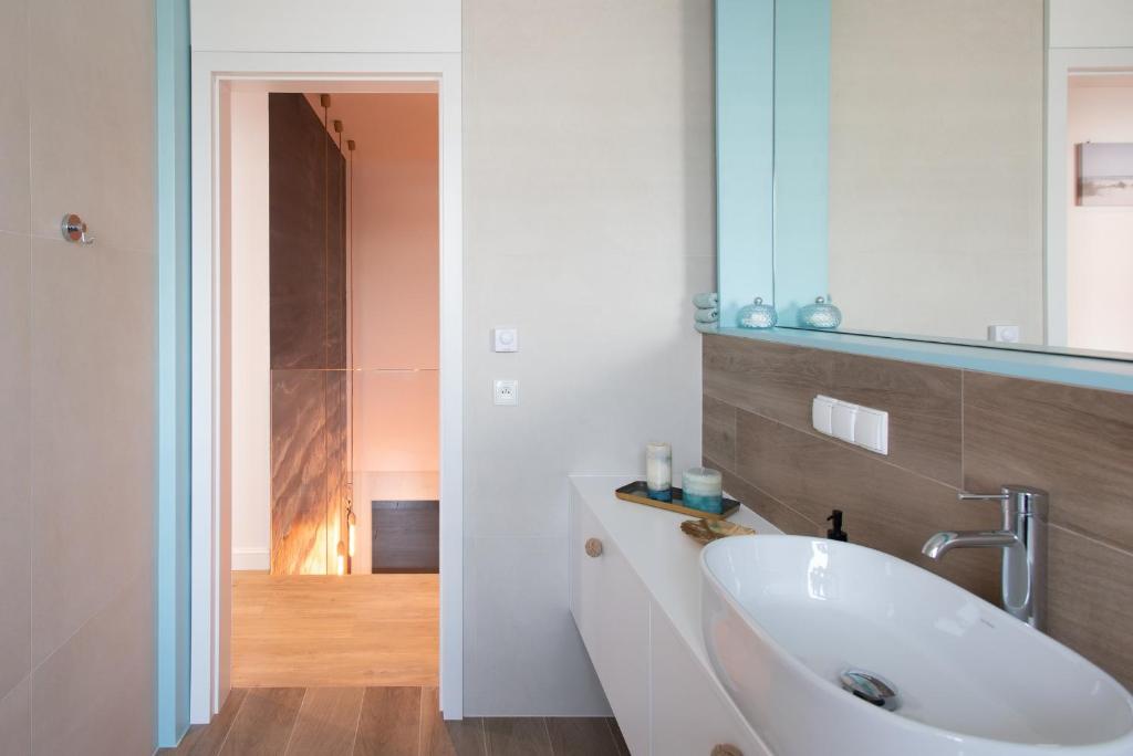 Koupelna v ubytování Apartament Zefir Mechelinki