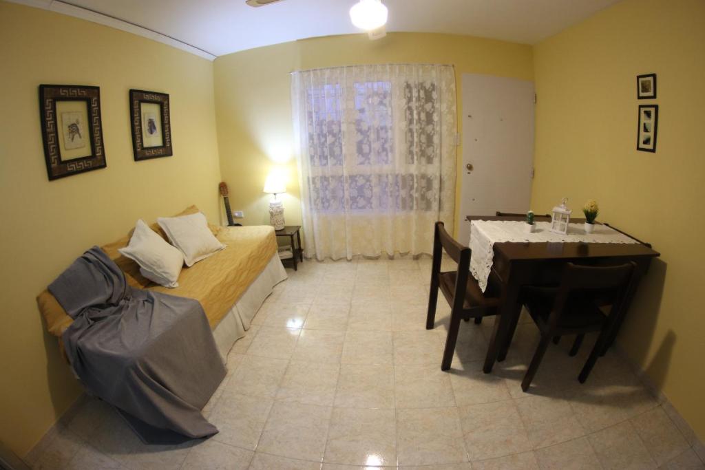 Posezení v ubytování Casa Alberdi