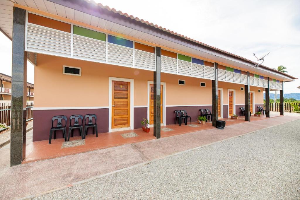 Budova, kde se motel nachází