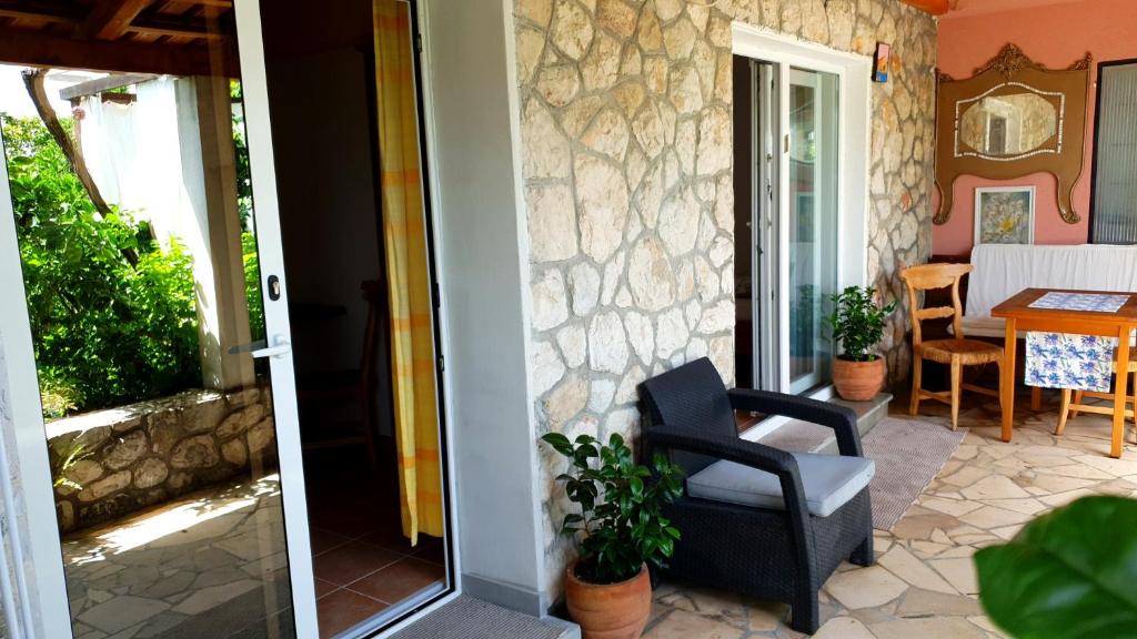 Posezení v ubytování Apartments Mare