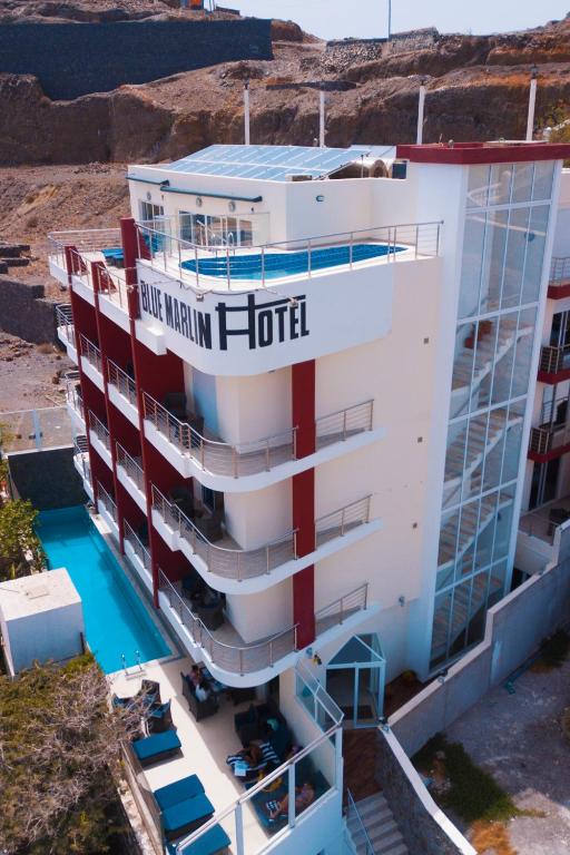 Bazén v ubytování Blue Marlin Hotel nebo v jeho okolí