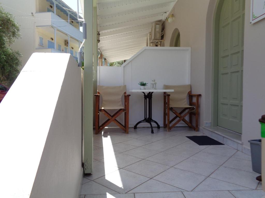 Balkon lub taras w obiekcie Green View Apartments