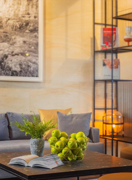 Posezení v ubytování Cassia Hotel Jerusalem