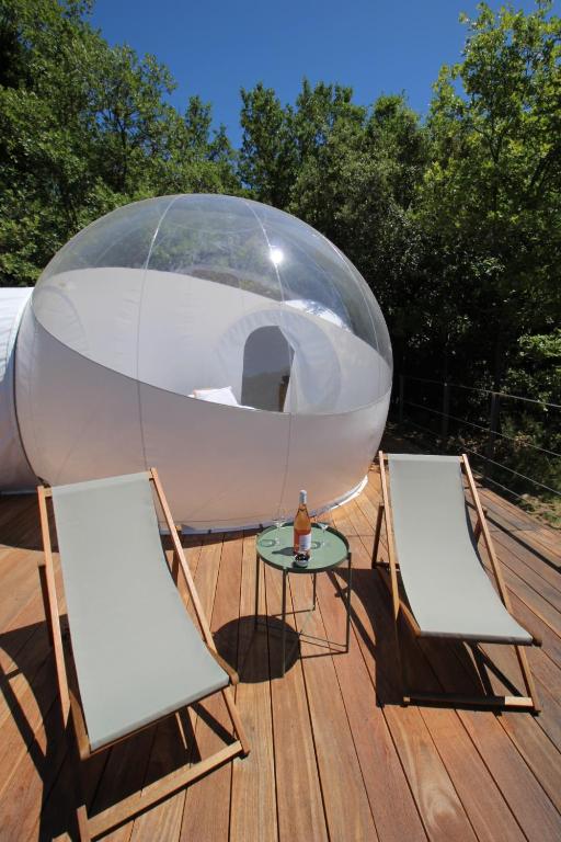 Les Esplanes - Salle De Bulles Avec Terrasse