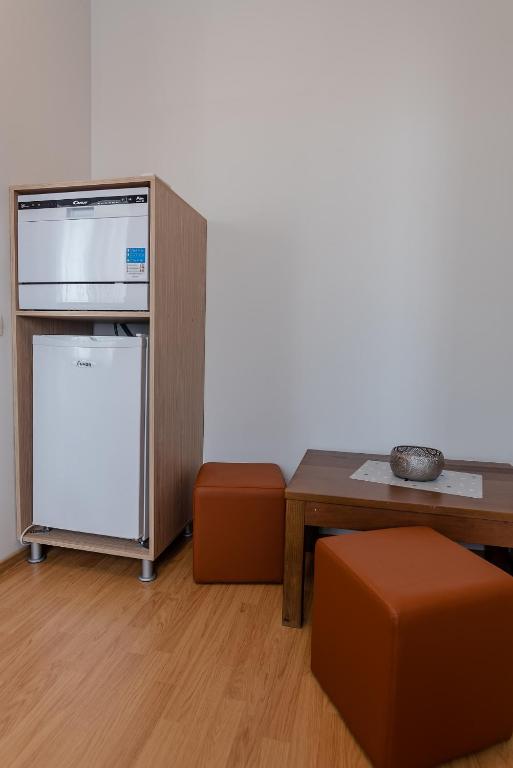 Kuchyň nebo kuchyňský kout v ubytování Elis Residence