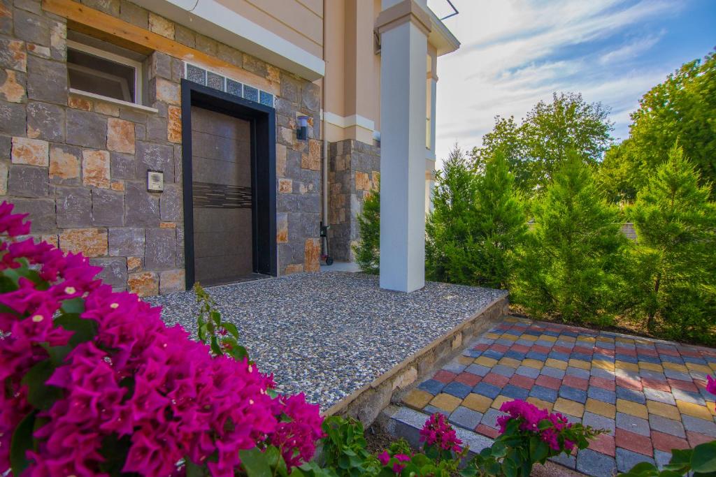 Zahrada ubytování Villa Calıs 2