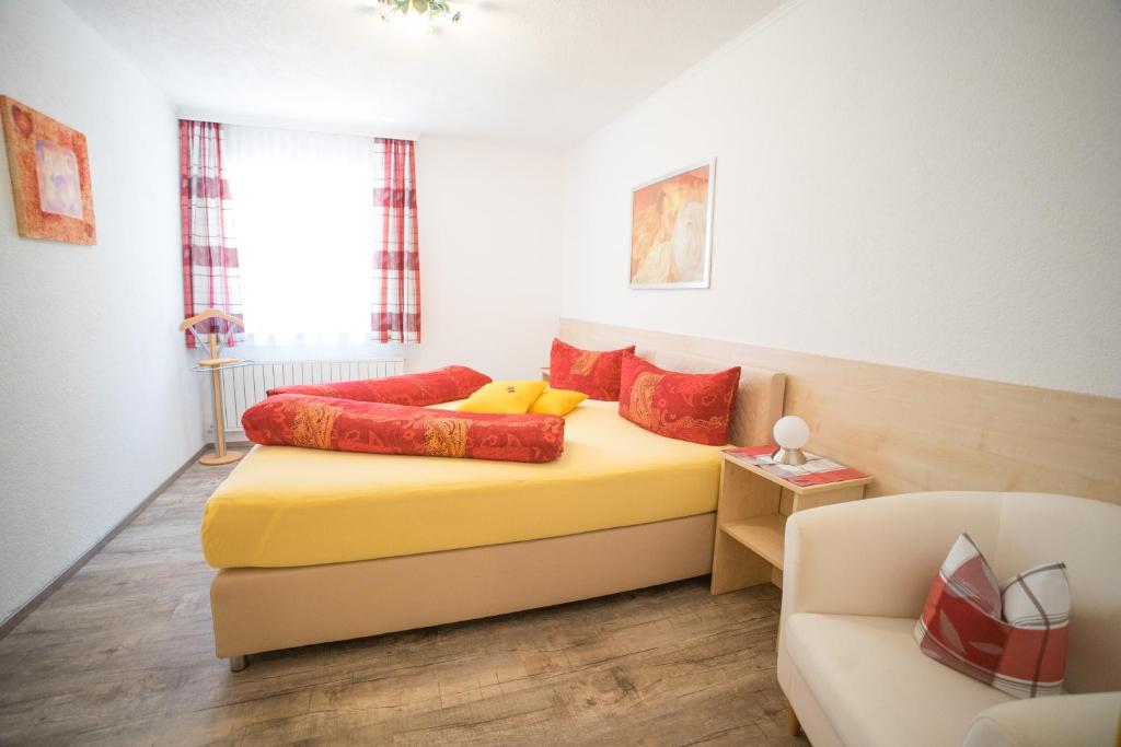 Posezení v ubytování Ferienwohnung Permoser