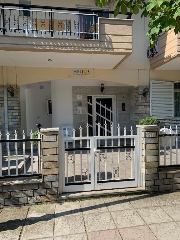Balkón alebo terasa v ubytovaní helios apartmenthouse