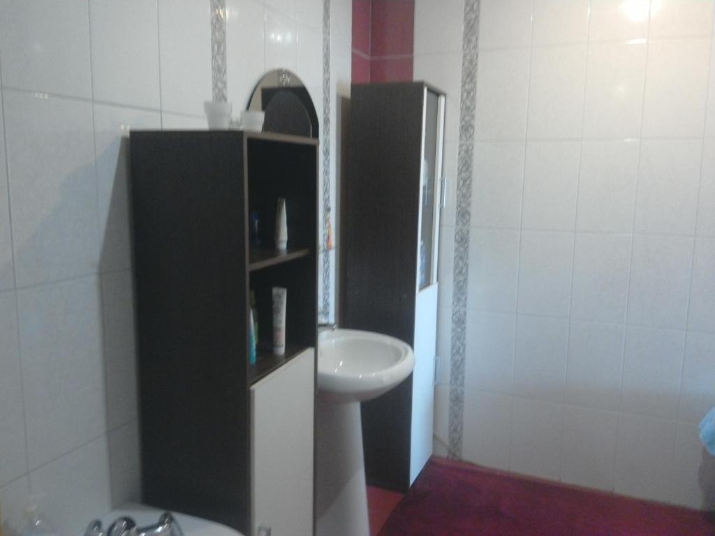 Koupelna v ubytování Eco Resort Nad Karpatamy