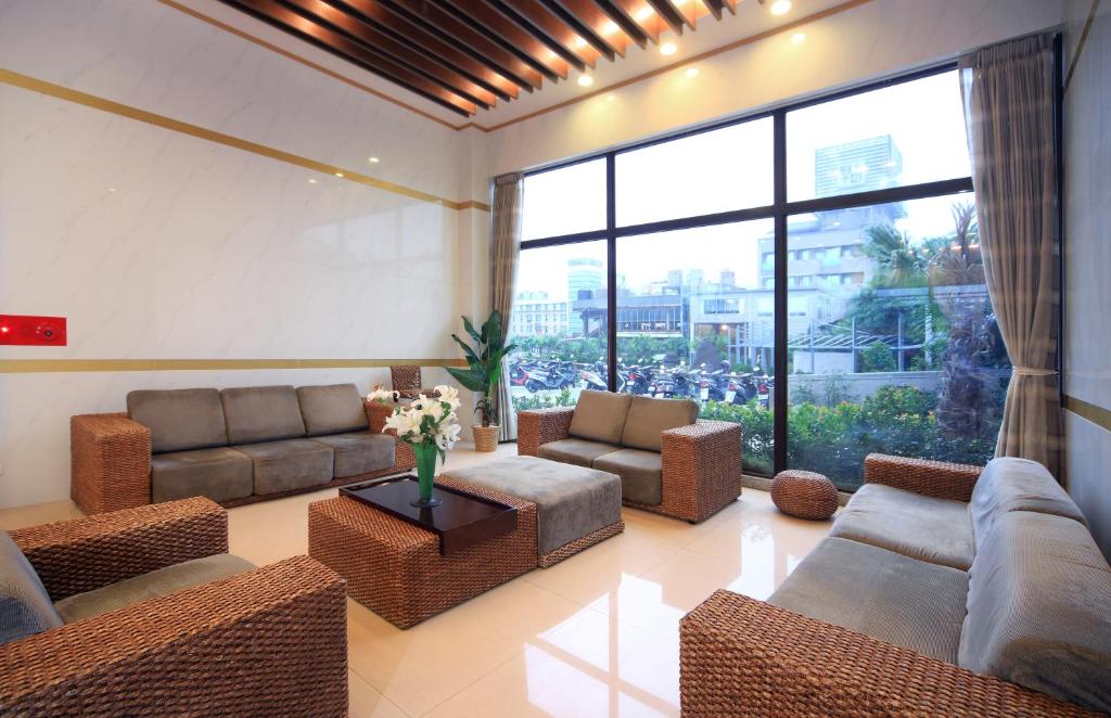 Posezení v ubytování Jin Yong Quan Spa Hotspring Resort
