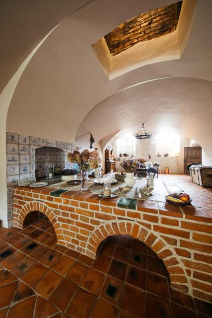 Restaurace v ubytování Pałac Nakomiady