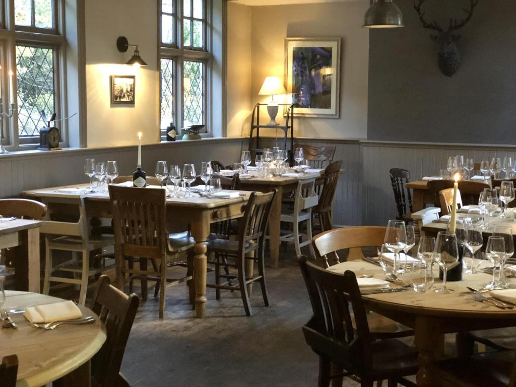 A restaurant or other place to eat at The Roebuck Inn 