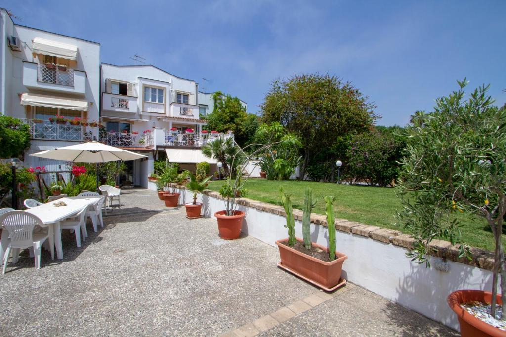 Zahrada ubytování B&B L'ORIZZONTE