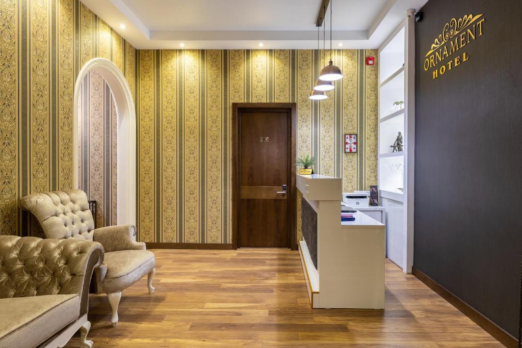 Posezení v ubytování Ornament Hotel