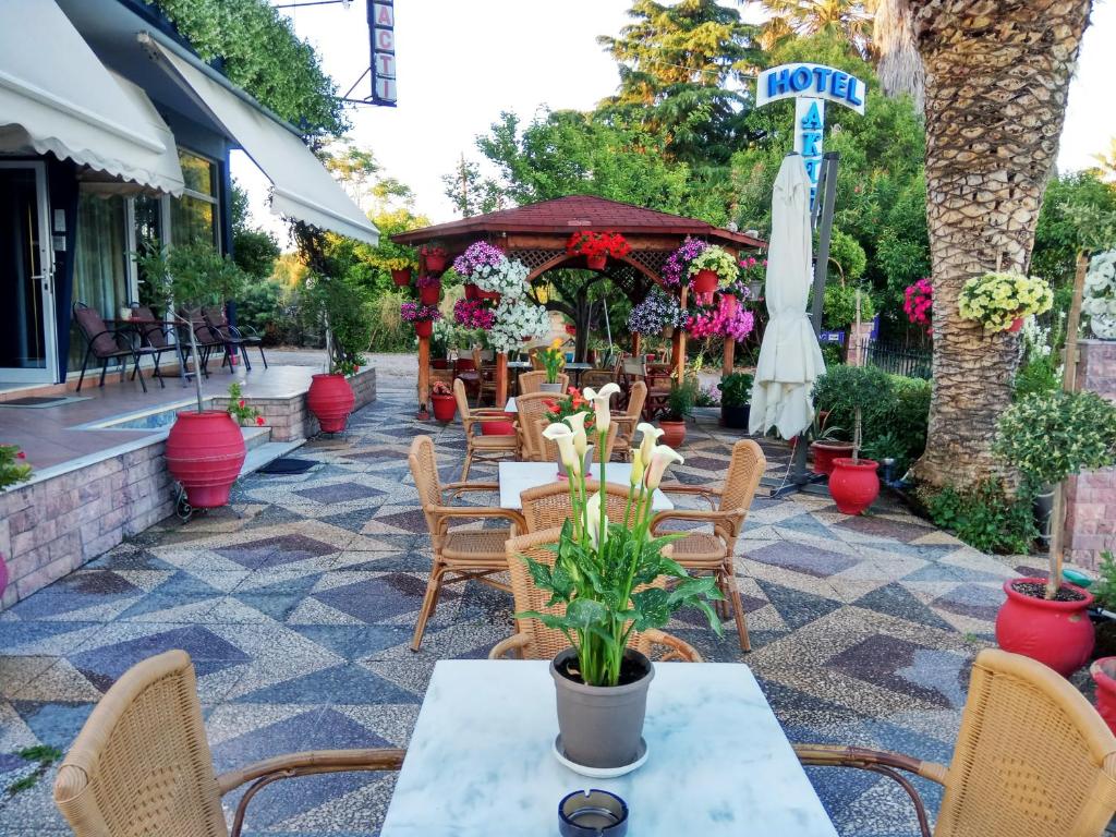 Zahrada ubytování Hotel Akti