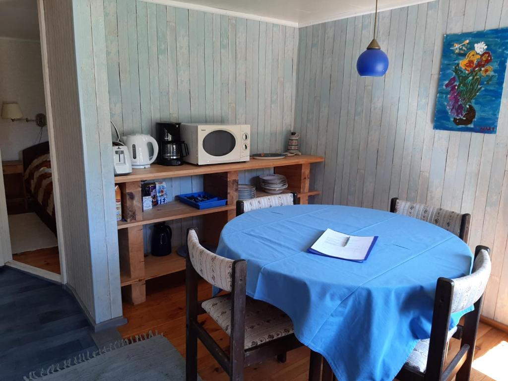 Kuchyň nebo kuchyňský kout v ubytování Nõva Madise Guesthouse