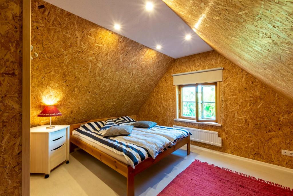 Postel nebo postele na pokoji v ubytování Jossi Holiday Home