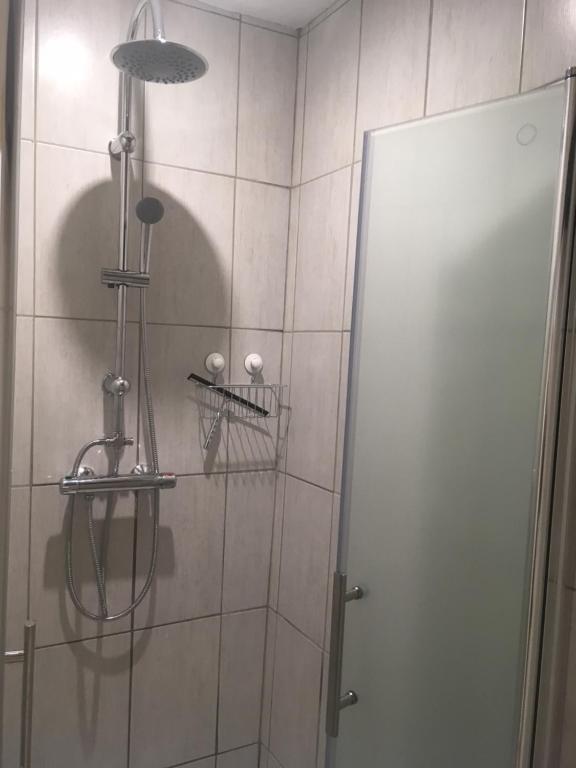 Koupelna v ubytování Les Condamines