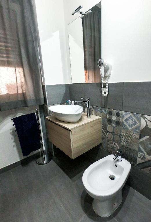 Koupelna v ubytování B&B TERRA DI MITI