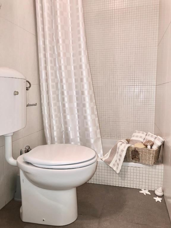 Kúpeľňa v ubytovaní Apartman Pia