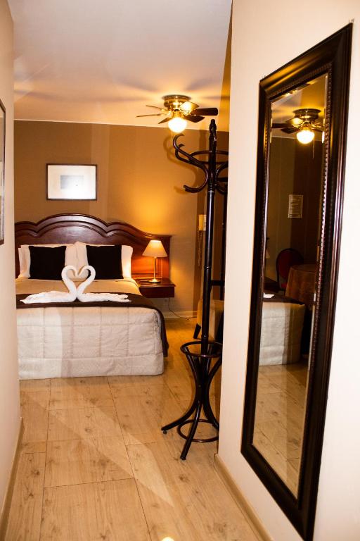 Postel nebo postele na pokoji v ubytování Solis Dies Hotel