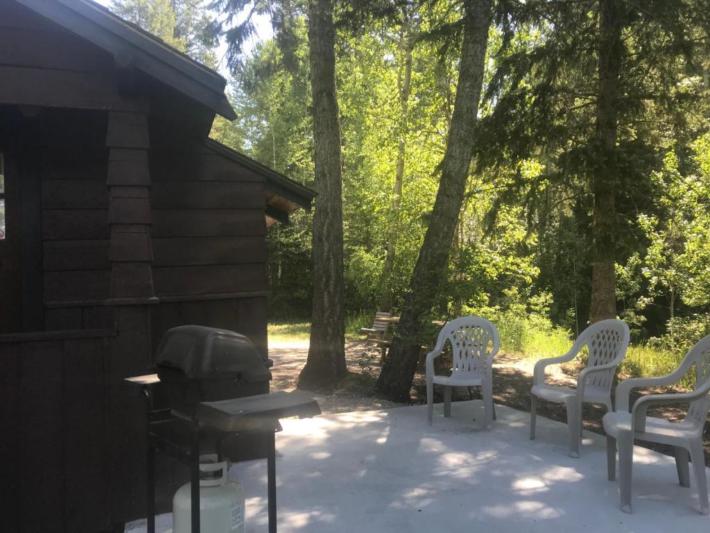 Zahrada ubytování Addison's Bungalows