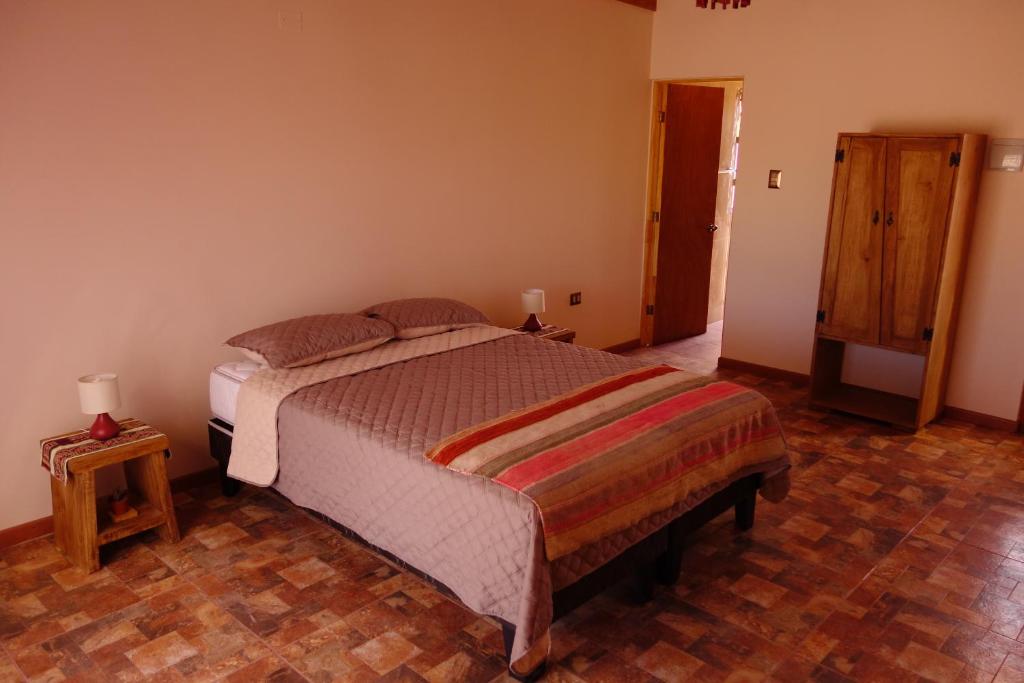 Postel nebo postele na pokoji v ubytování Casa Ckelar Atacama