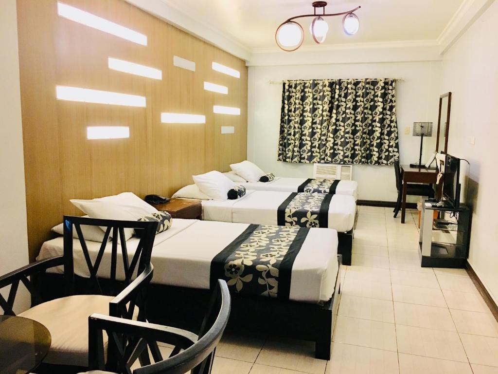 Posezení v ubytování Jupiter Suites