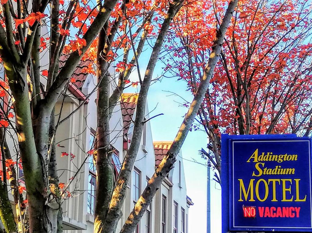 Certifikát, hodnocení, plakát nebo jiný dokument vystavený v ubytování Addington Stadium Motel