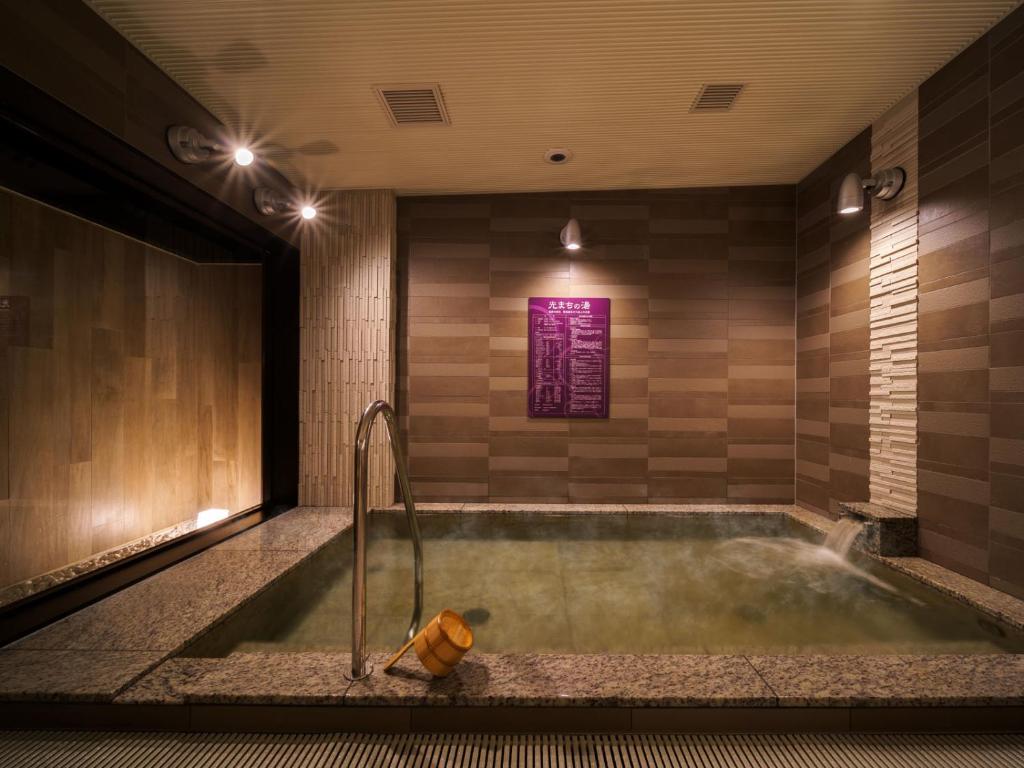 Koupelna v ubytování Super Hotel Anan Tomioka